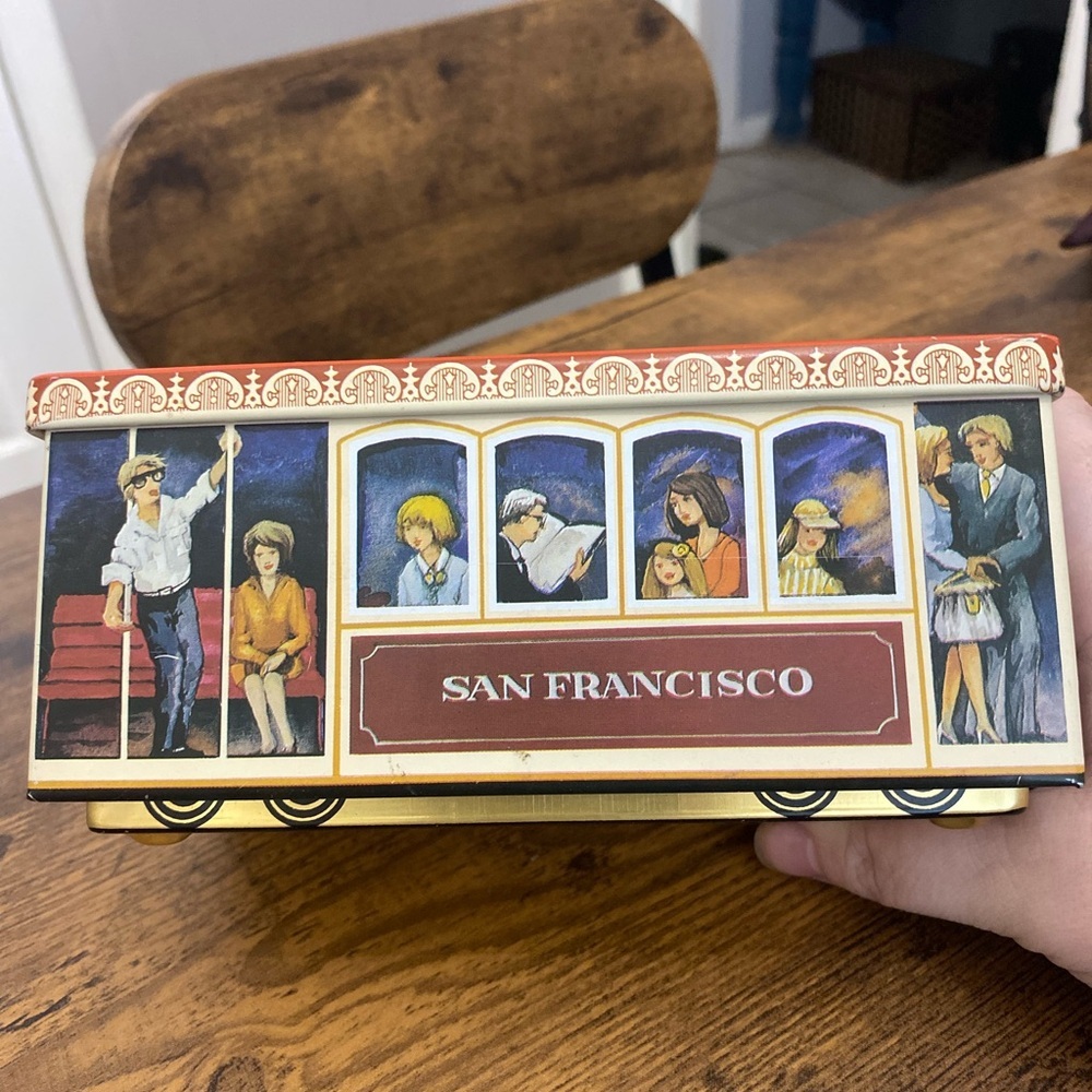 Vintage San Francisco Cable Car Collector Tin - Picture 4 of 10